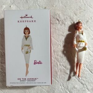 Hallmark Barbie on the avenue ornament